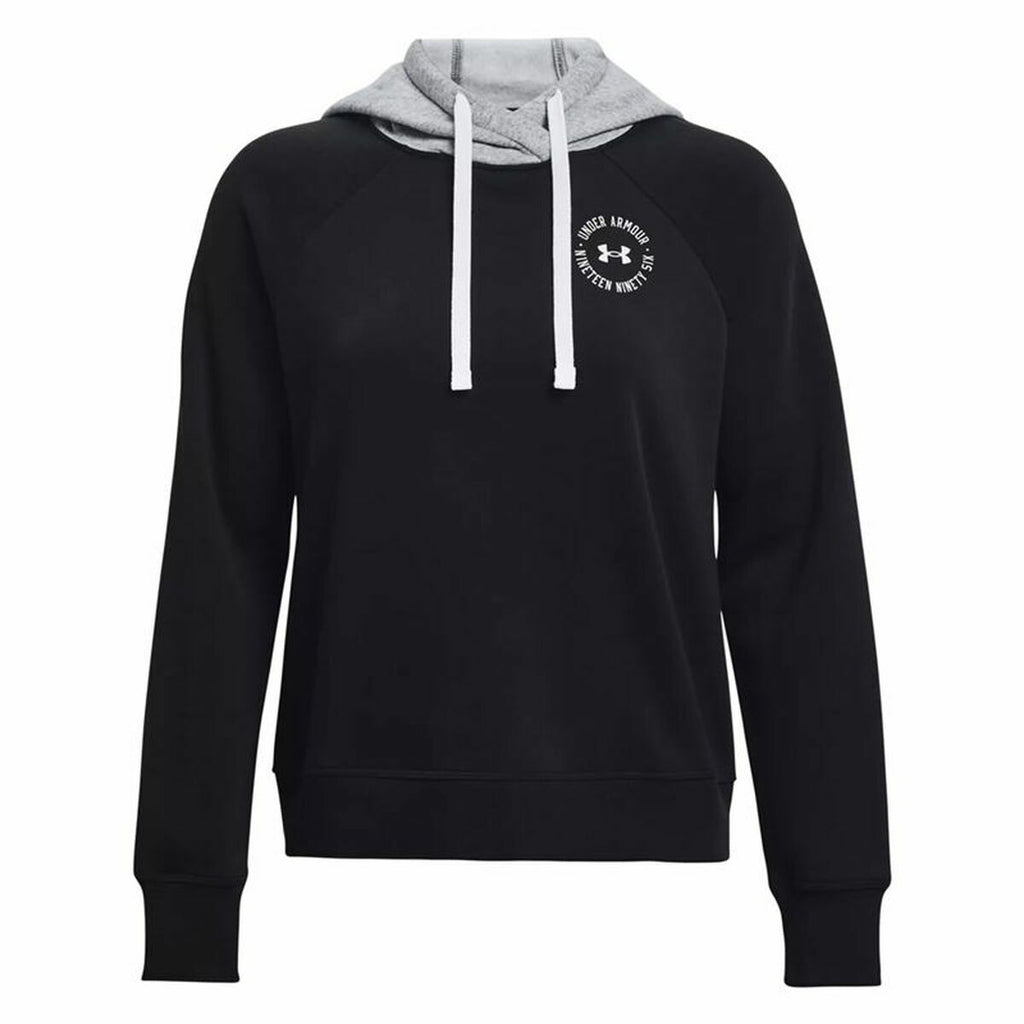 Men’s Hoodie Under Armour Rival Fleece CB Black-1