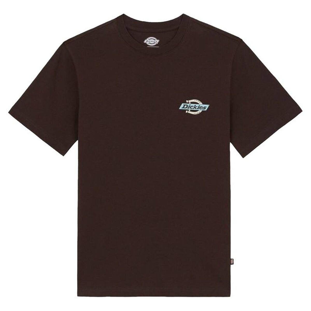 Men’s Short Sleeve T-Shirt Dickies Ss Ruston Brown-0