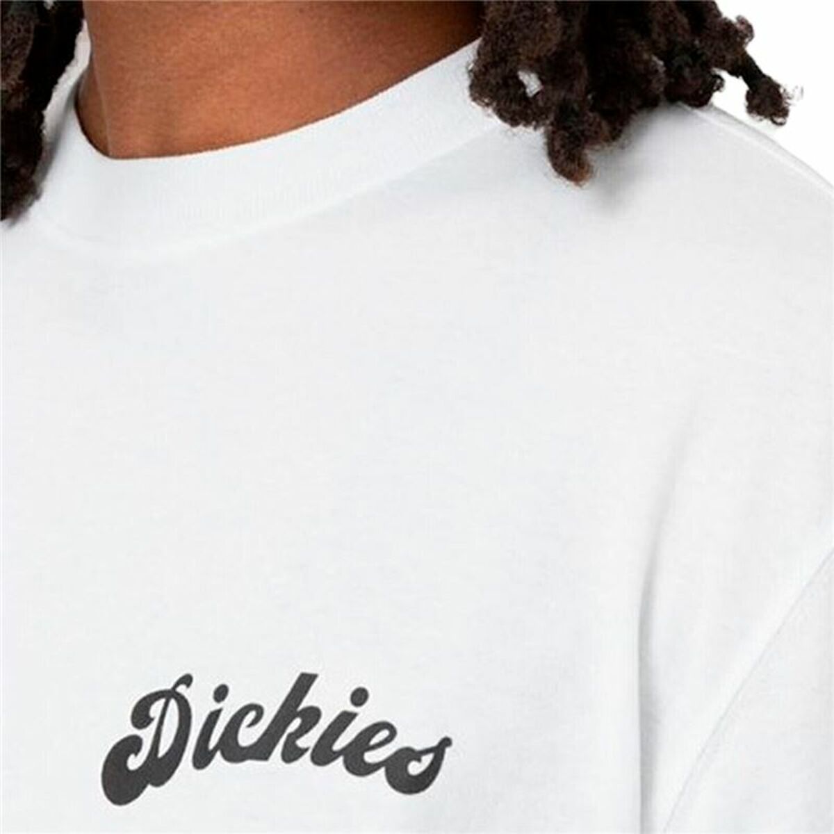 Men’s Short Sleeve T-Shirt Dickies Grainfield White-3