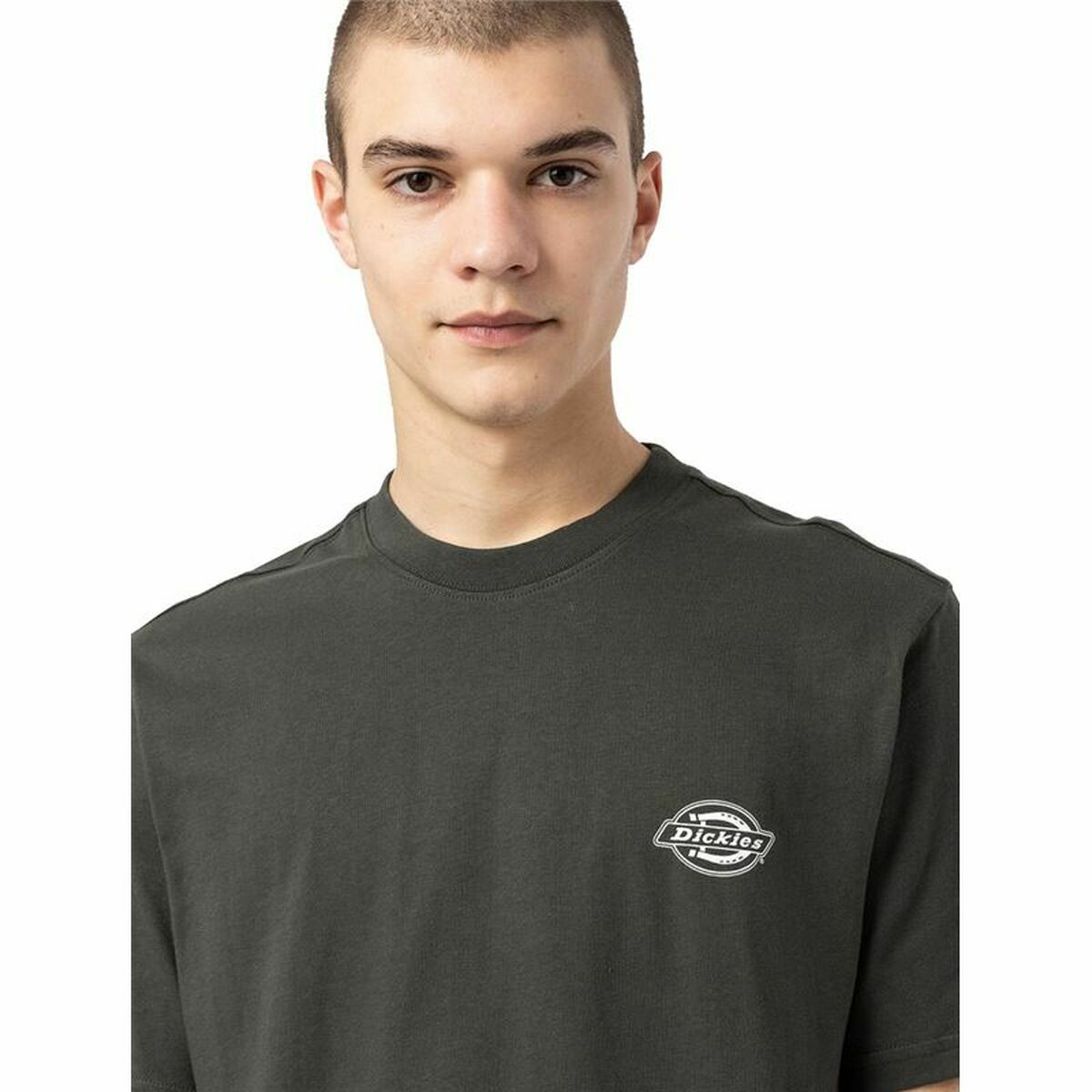 Short Sleeve T-Shirt Dickies Holtville  Green Men-11