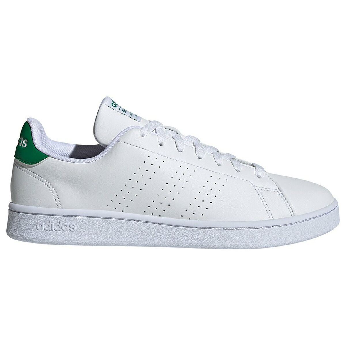 Running Shoes for Adults Adidas Advantage White-5