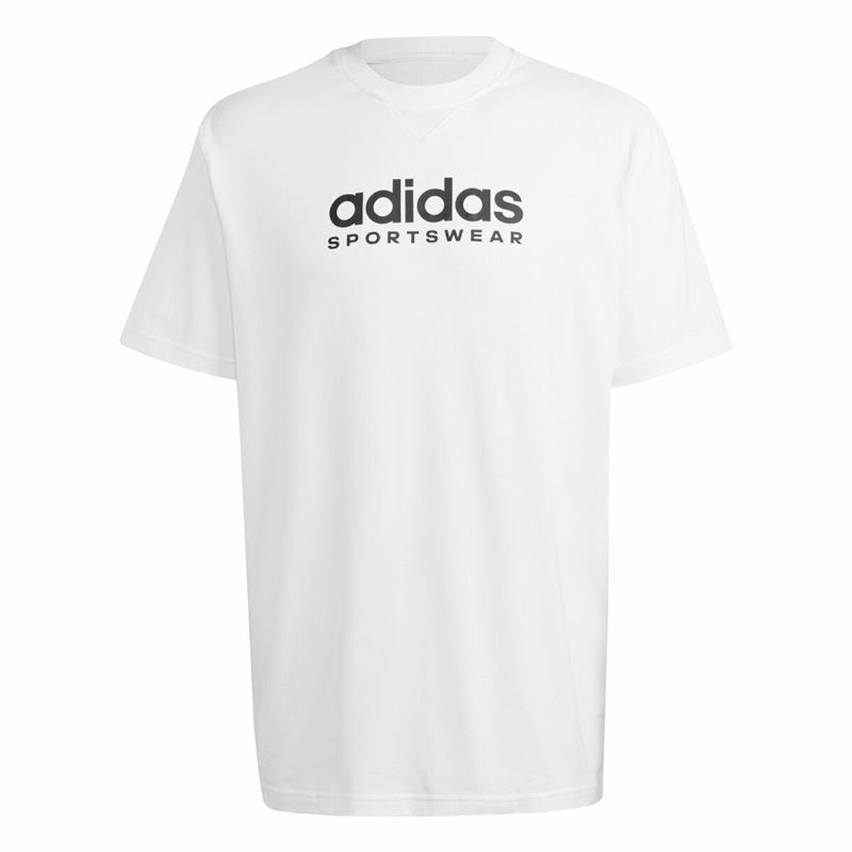 Short Sleeve T-Shirt Adidas White-0