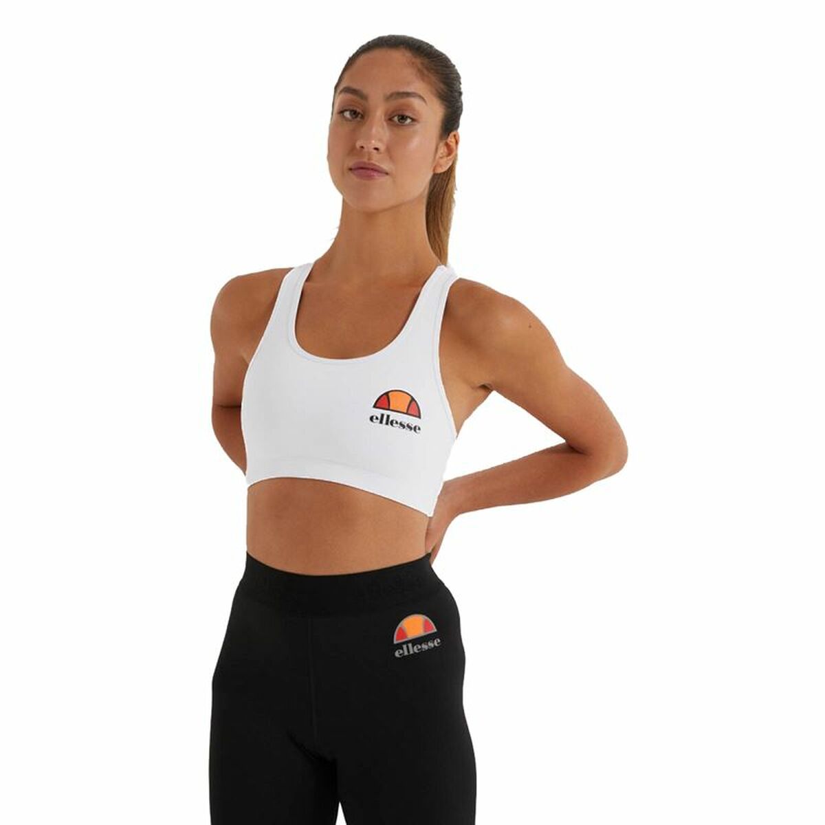 Sports Bra Ellesse Sostino White-1