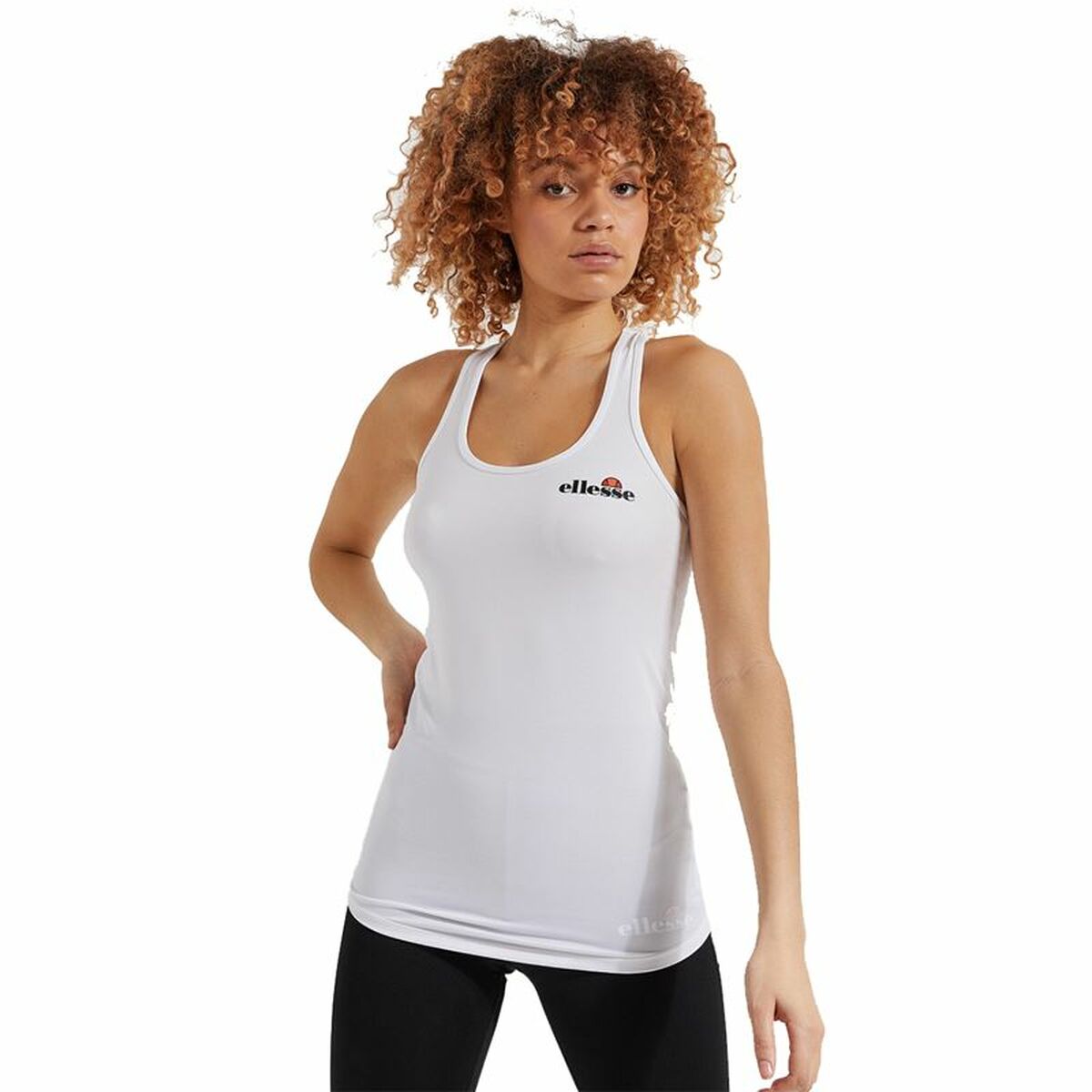 Short-sleeve Sports T-shirt Ellesse Curasci White-0