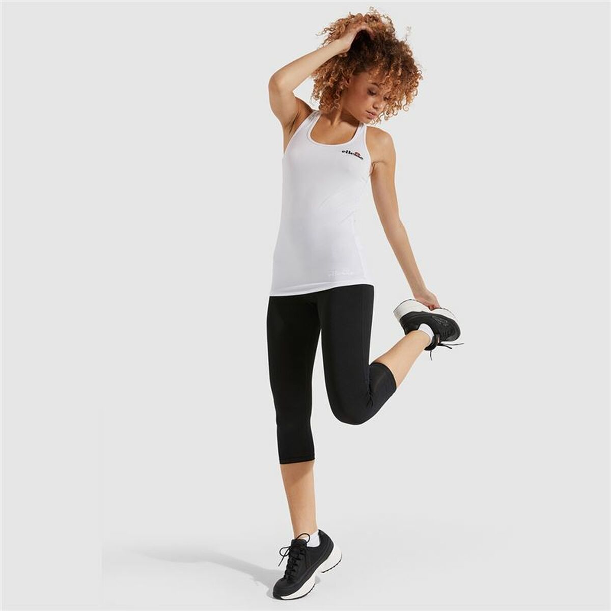 Short-sleeve Sports T-shirt Ellesse Curasci White-5