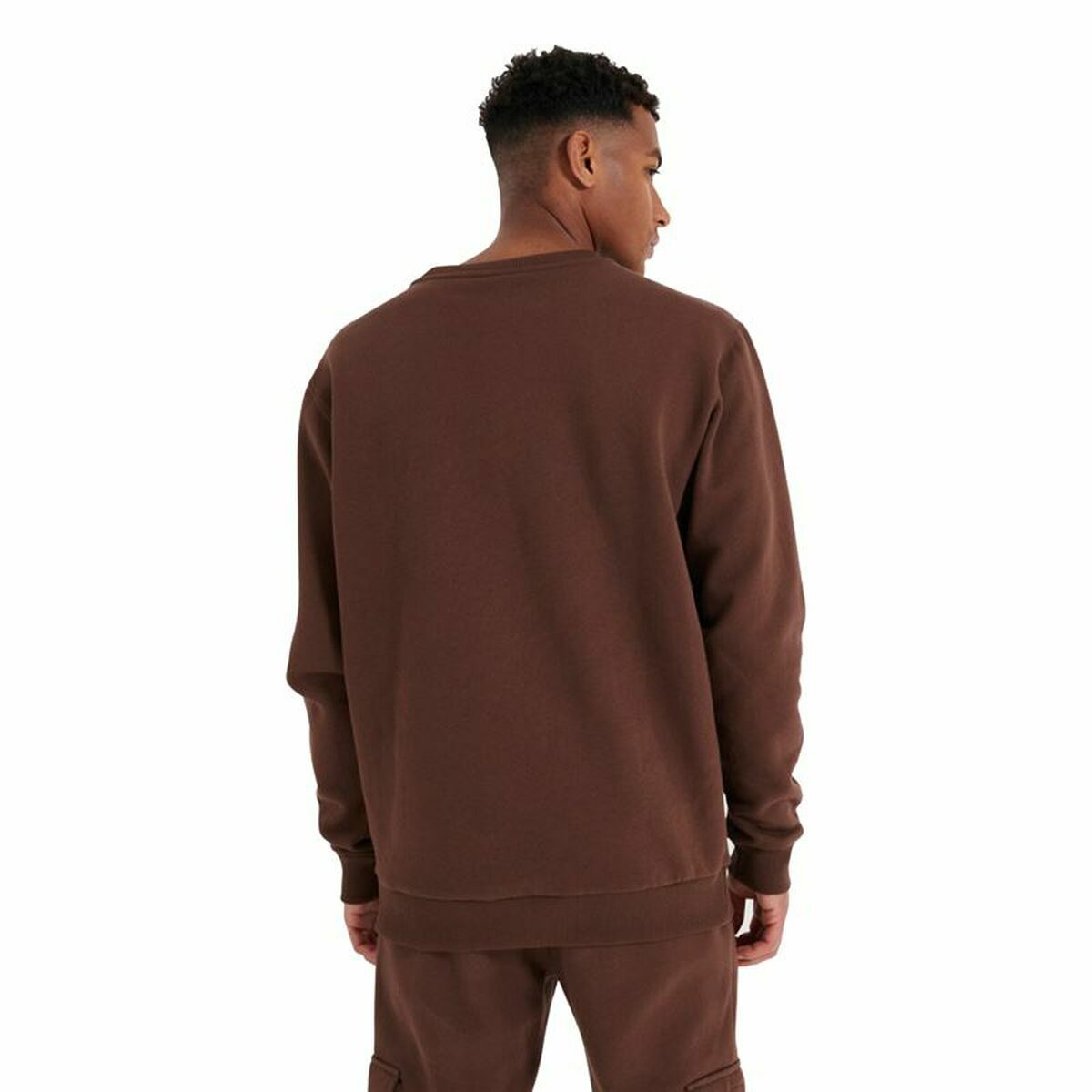 Men’s Sweatshirt without Hood Ellesse Tablido Brown-2