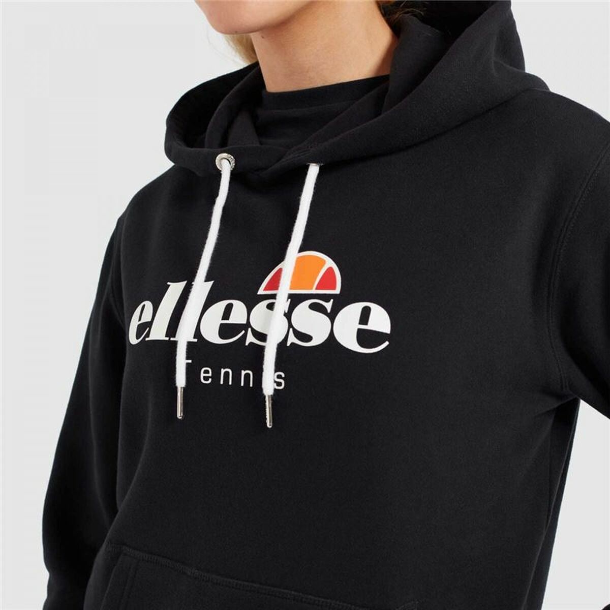 Women’s Hoodie Ellesse Ascellare Black-5
