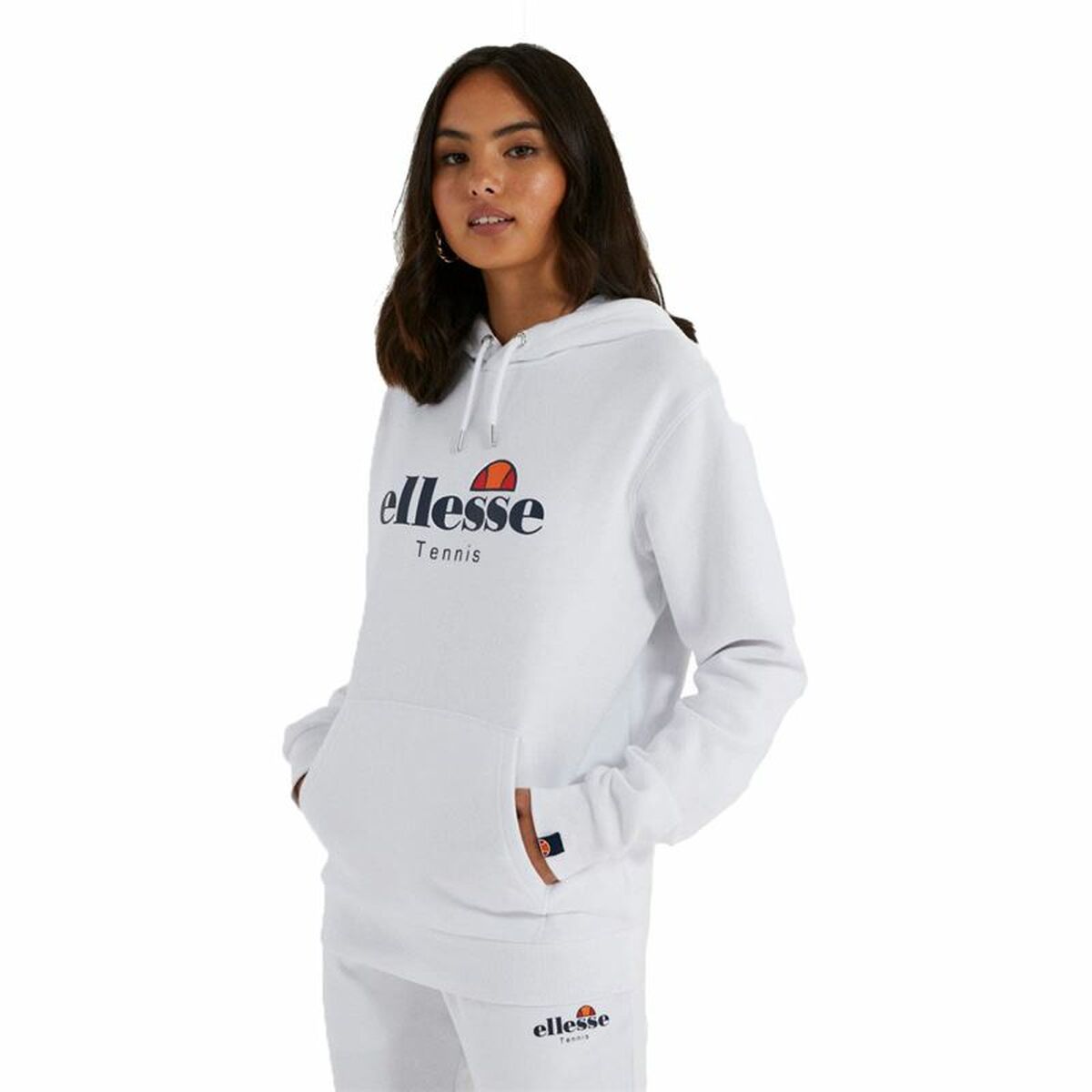 Women’s Hoodie Ellesse Ascellare White-0