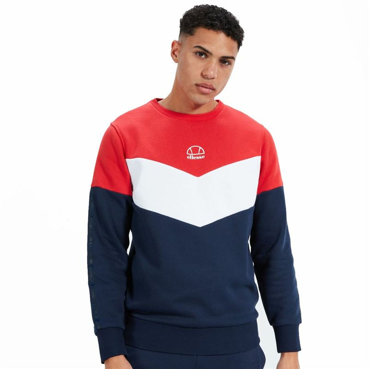 Sweatshirt without Hood Ellesse Resistenza Red-0