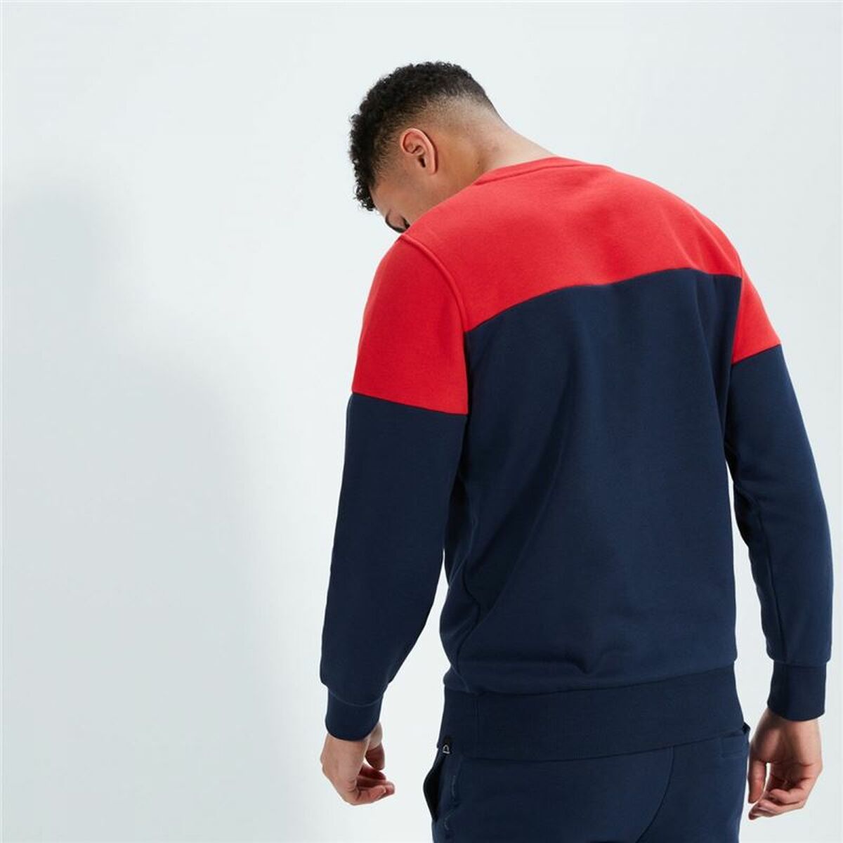Sweatshirt without Hood Ellesse Resistenza Red-3