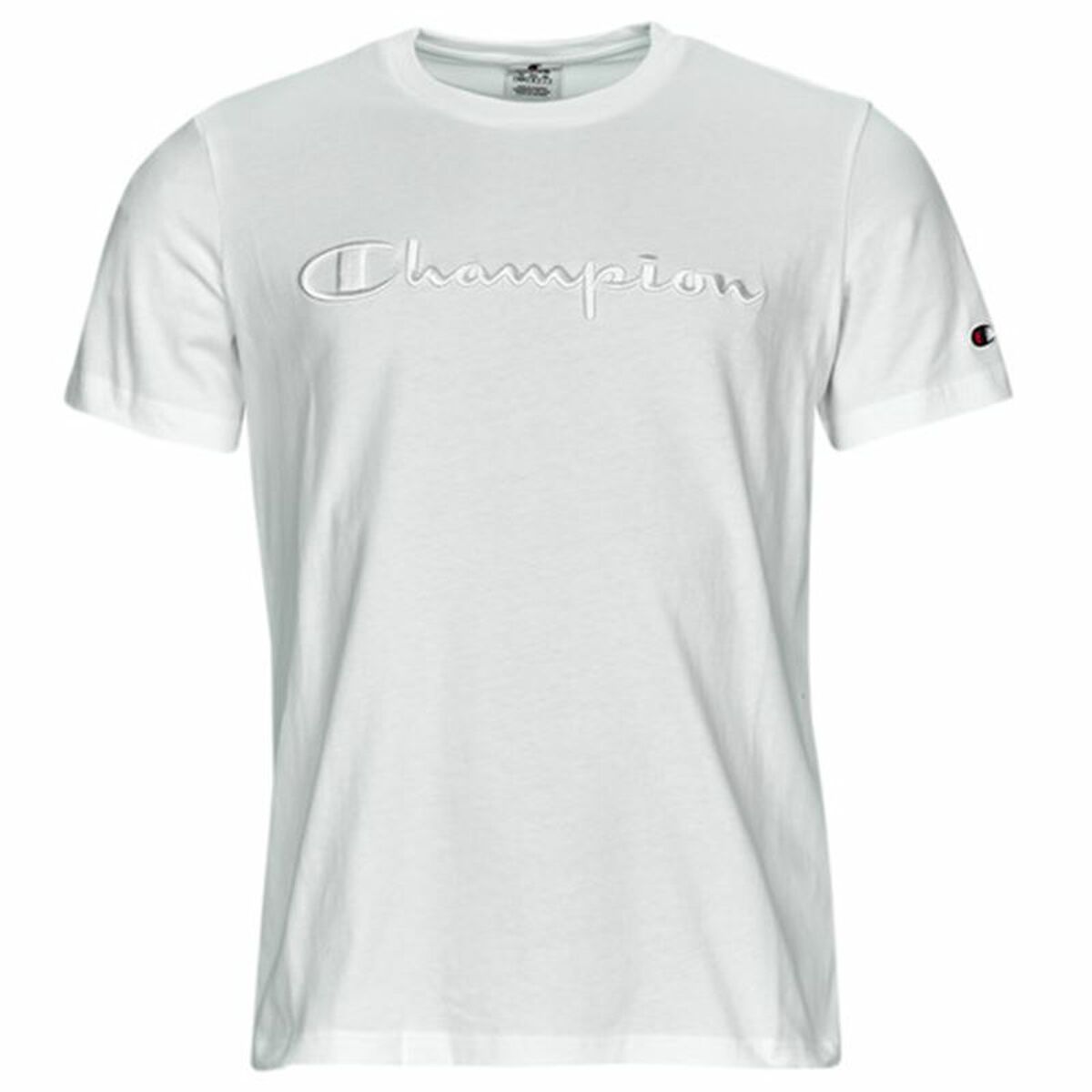Short-sleeve Sports T-shirt Champion White-0