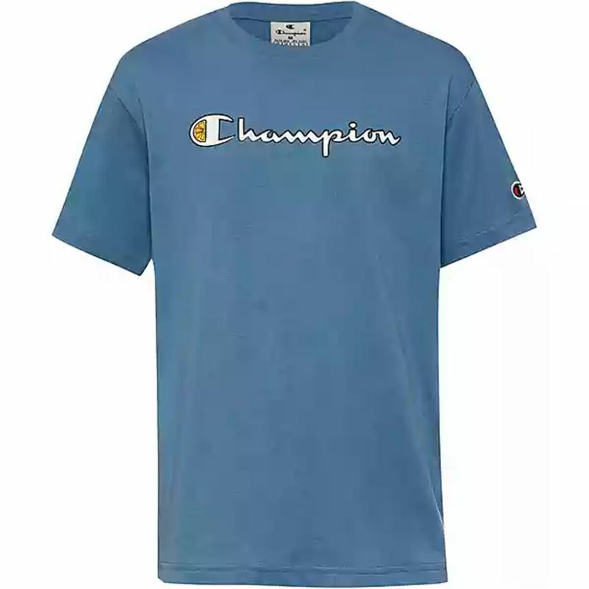 Short-sleeve Sports T-shirt Champion Indigo-0