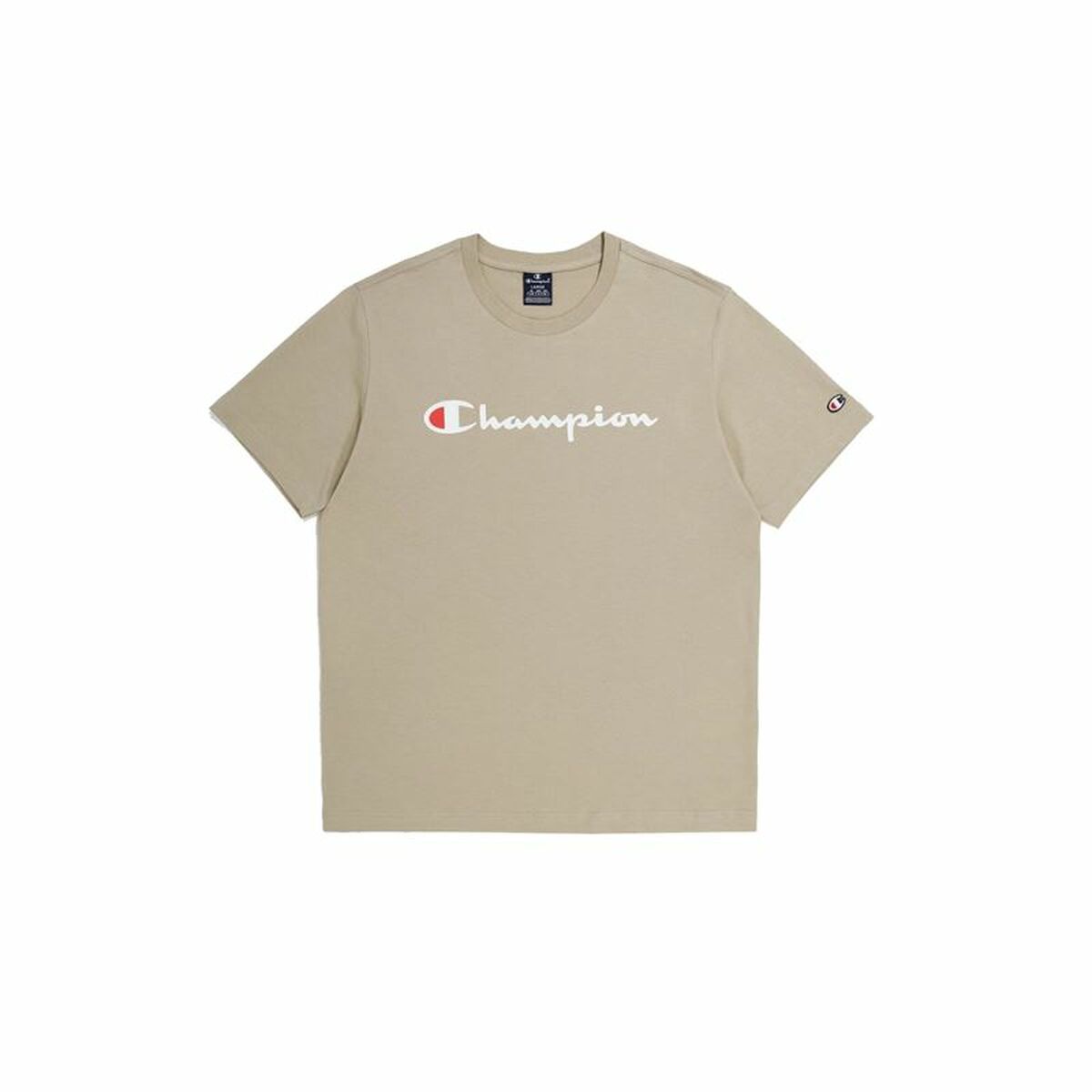 Short-sleeve Sports T-shirt Champion Crewneck-0