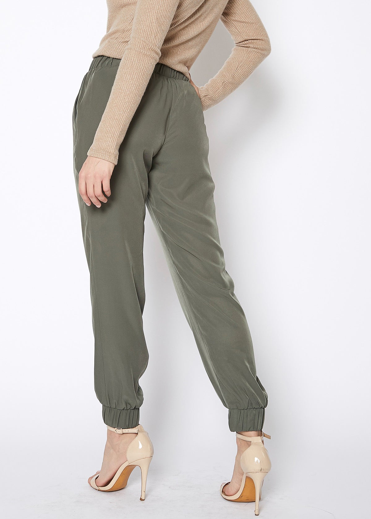 Women's All Day Elastic Cuff Jogger Pants-5