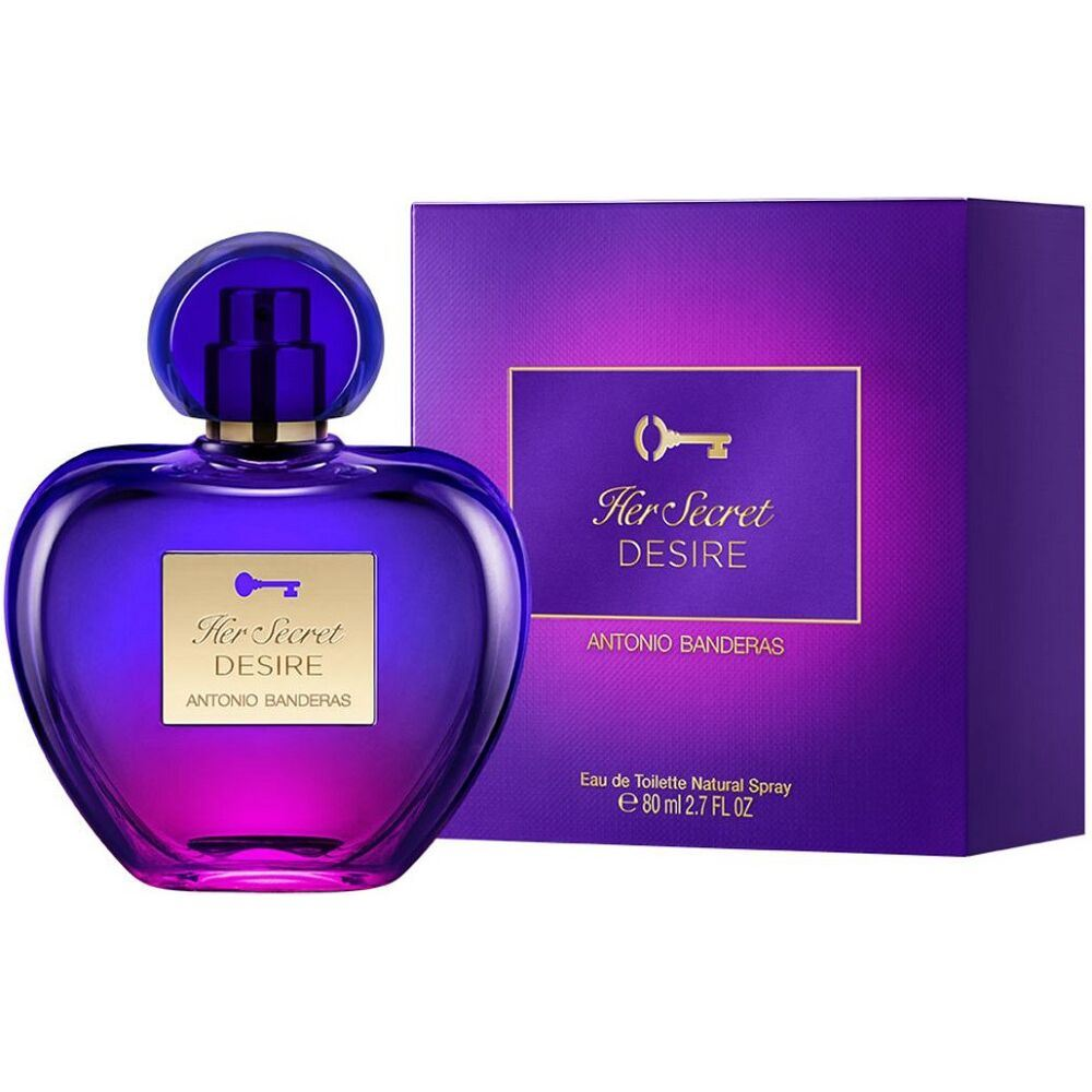 Antonio Banderas Her Secret Desire EDT 80ml Hölgyeknek (8411061944653)-0